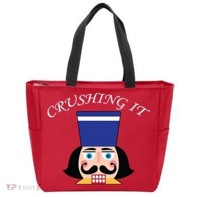 Crushing It! Nutcracker Christmas Tote Bag
