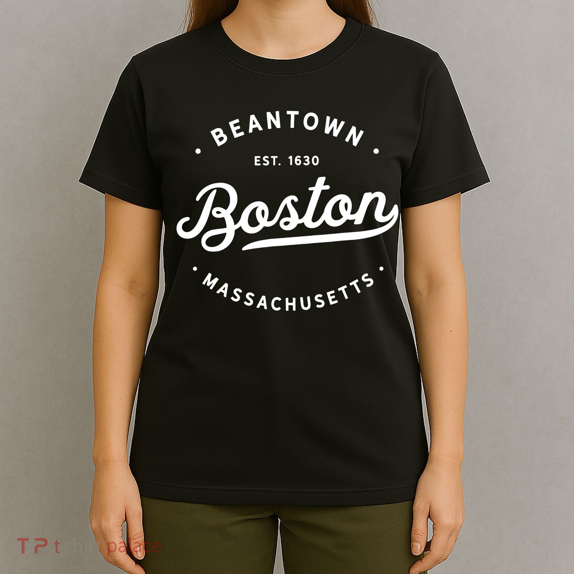 Classic Retro Vintage Boston Massachusetts Beantown Usa T-Shirt