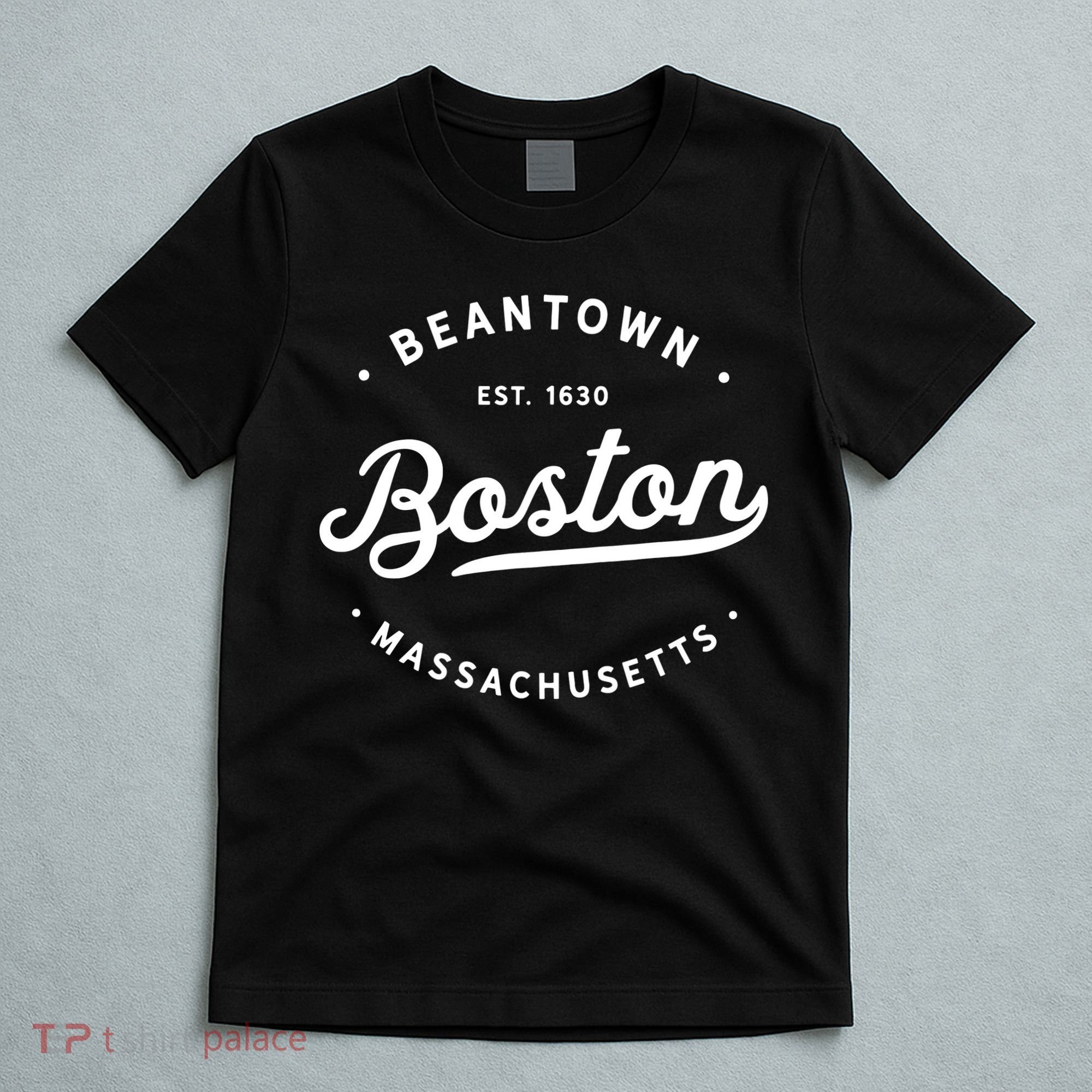 Classic Retro Vintage Boston Massachusetts Beantown Usa T-Shirt