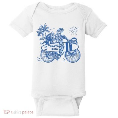 Costa Rica Vintage Baby Bodysuit