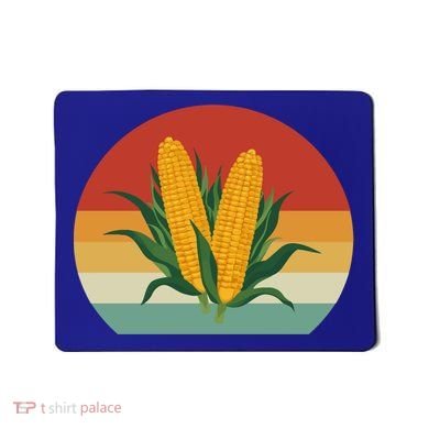 Corn Retro Vintage 70s 80s Style Gift Mousepad