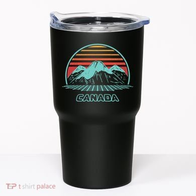 Canada Retro Vintage 80s Style Tumbler