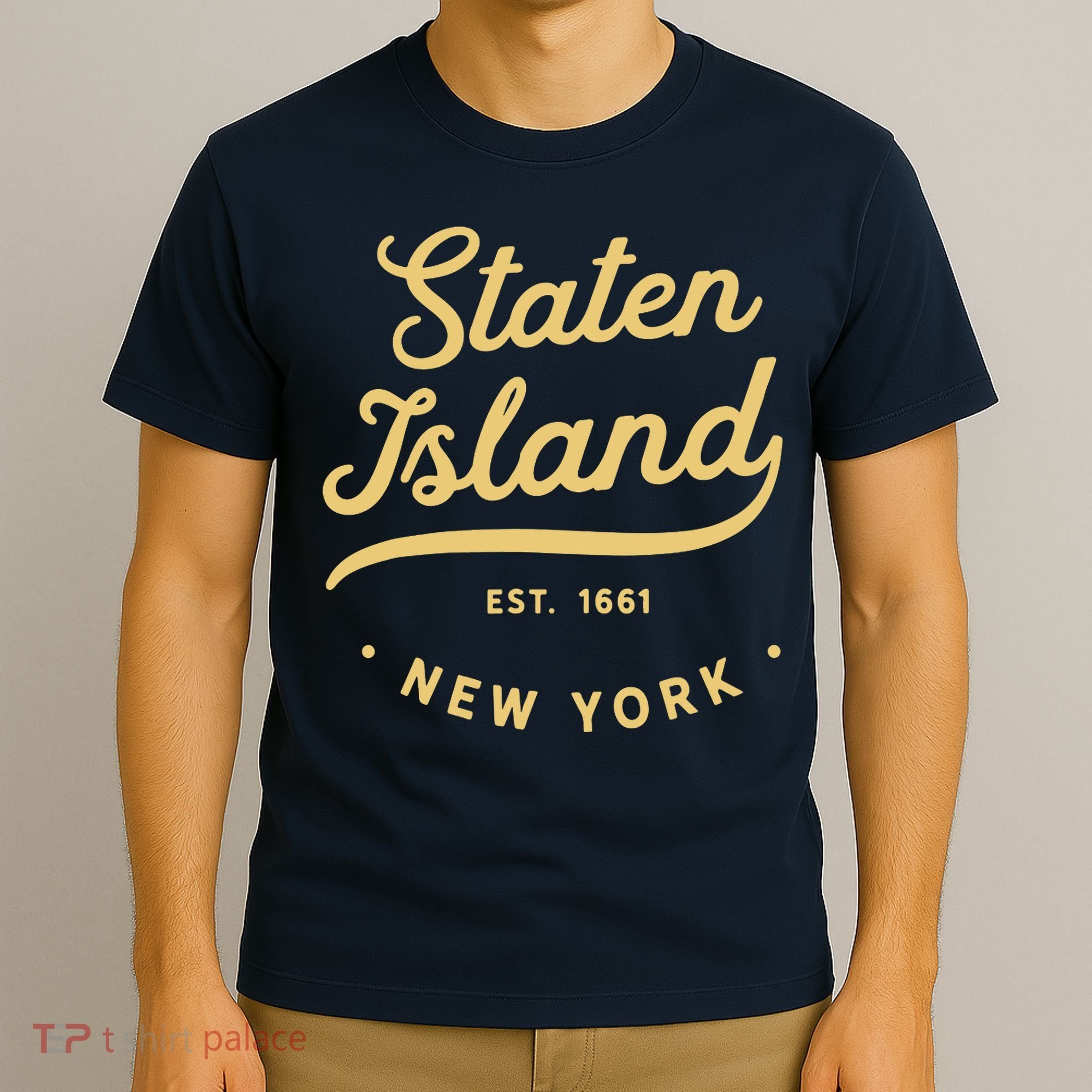 Classic Retro Vintage Staten Island, USA T-Shirt