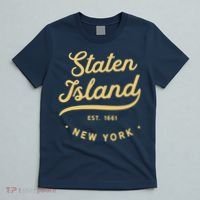 Classic Retro Vintage Staten Island, USA T-Shirt thumb 5