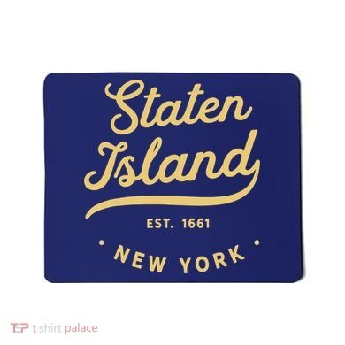 Classic Retro Vintage Staten Island, USA Mousepad