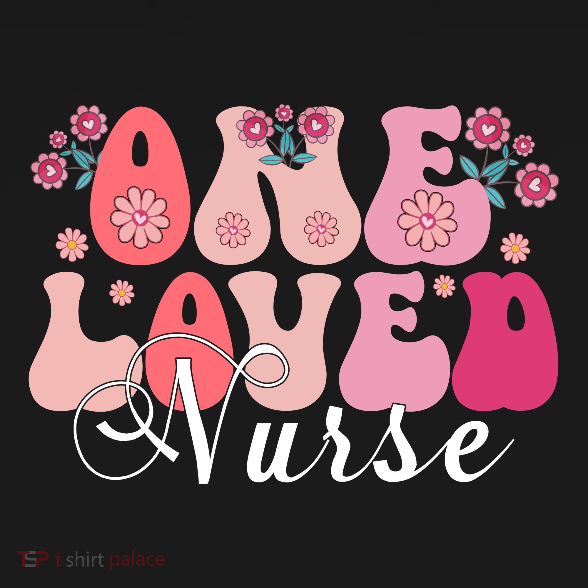 Cute Retro Valentine One Loved Nurse Coaster