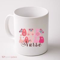 Cute Retro Valentine One Loved Nurse Coffee Mug thumb 0