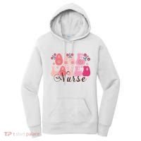 Cute Retro Valentine One Loved Nurse Women's Hoodie thumb 0