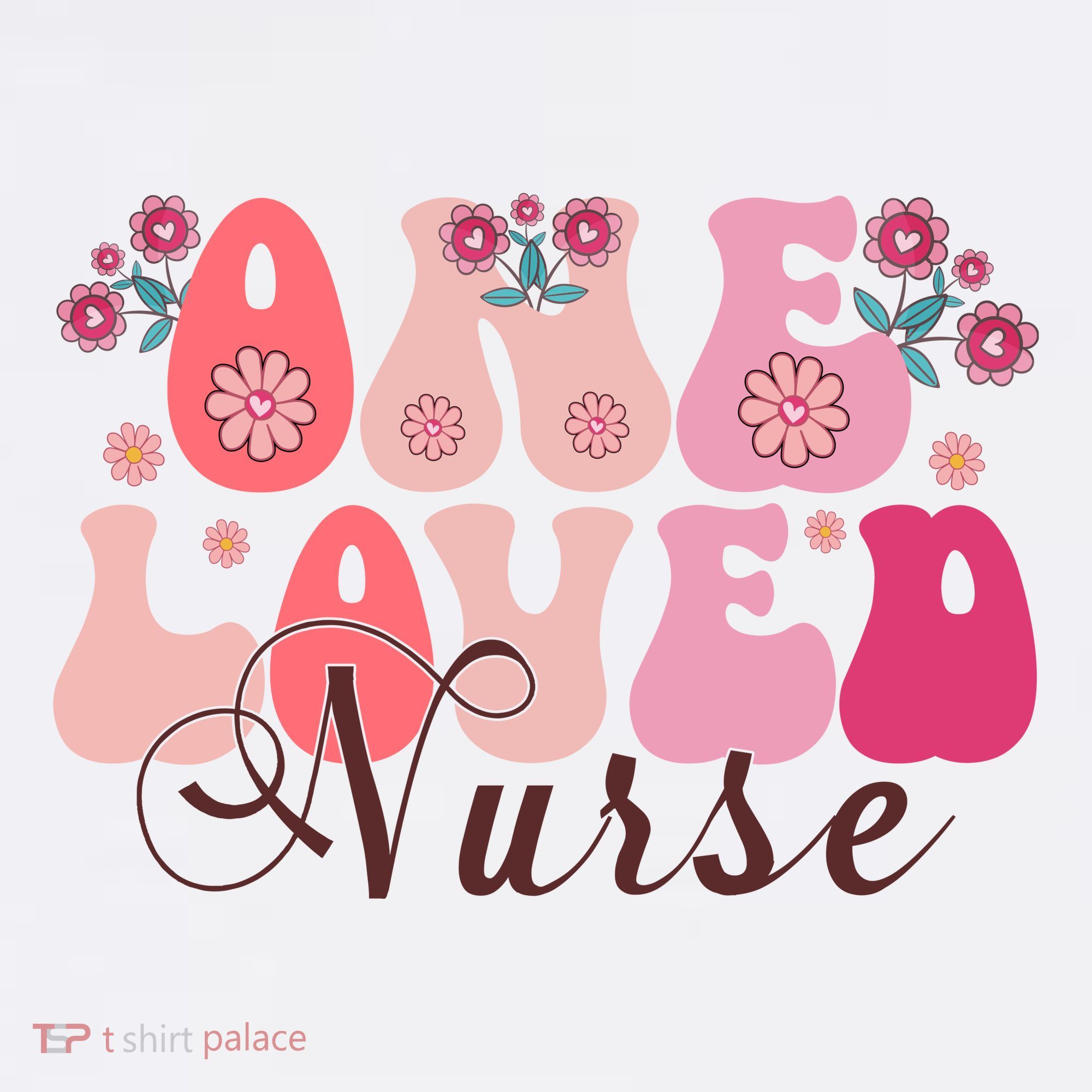 Cute Retro Valentine One Loved Nurse Women's Hoodie