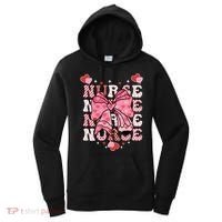 Cute Retro Valentines Day Nurse Heart Ribbon Women's Hoodie thumb 0