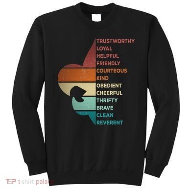 Cool Retro Vintage Style Scouting Law Sweatshirt