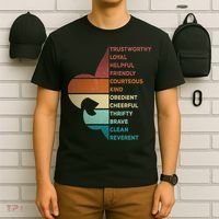 Cool Retro Vintage Style Scouting Law T-Shirt thumb 6