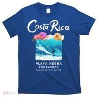 Costa Rica Vintage Surfing Gift T-Shirt thumb 0