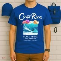 Costa Rica Vintage Surfing Gift T-Shirt thumb 6