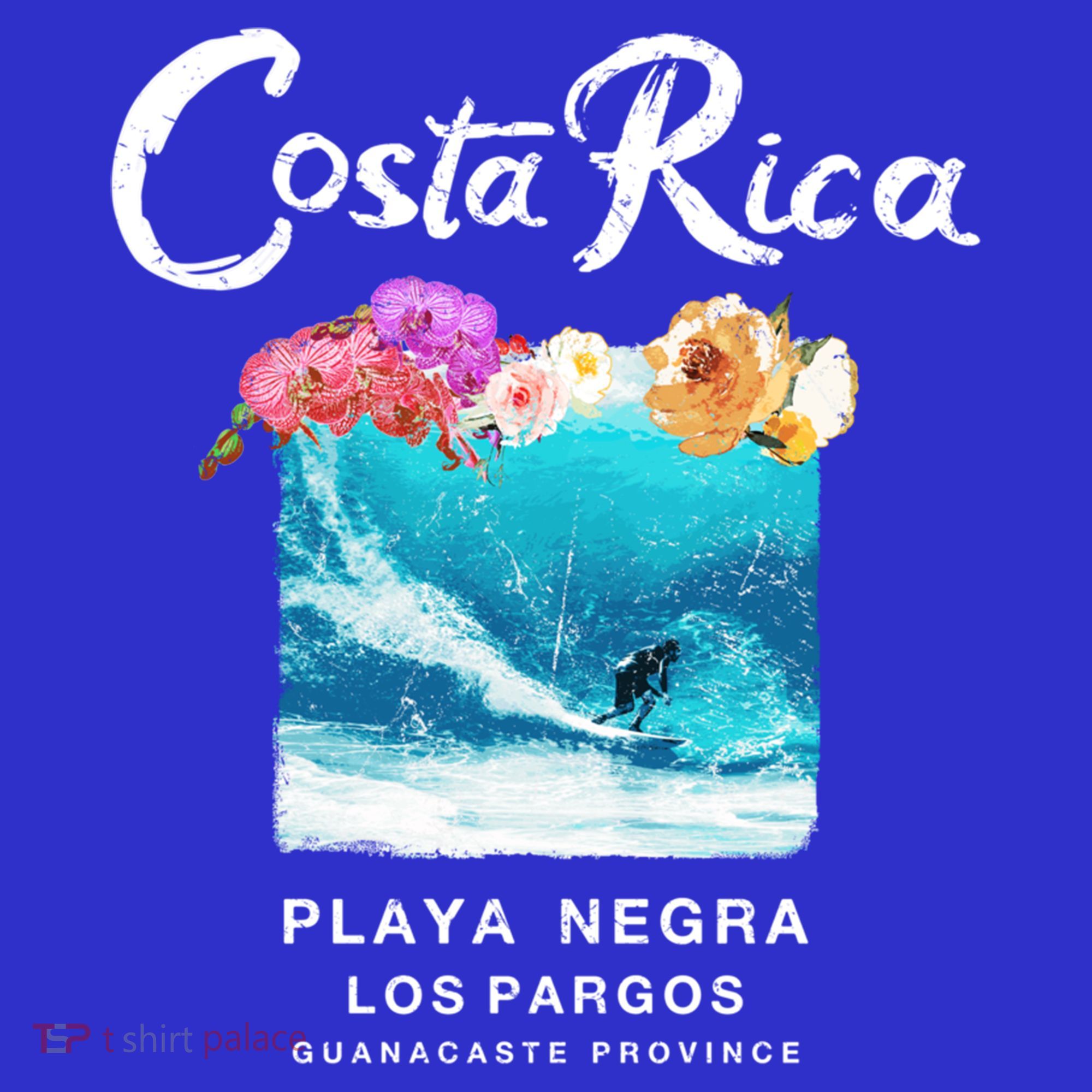Costa Rica Vintage Surfing Gift T-Shirt