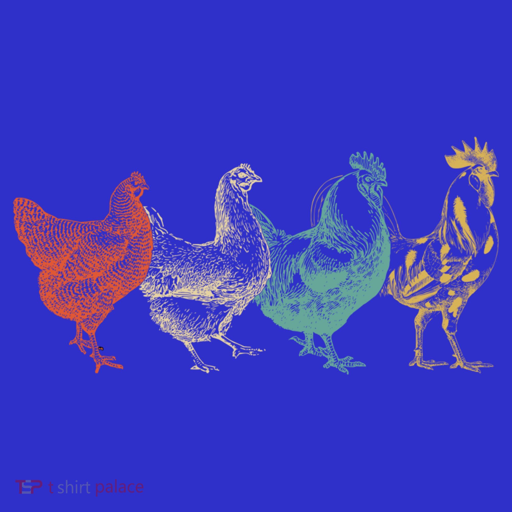 Chicken Retro Vintage Poultry Farmer Women Men Farm Lover Gift T-Shirt
