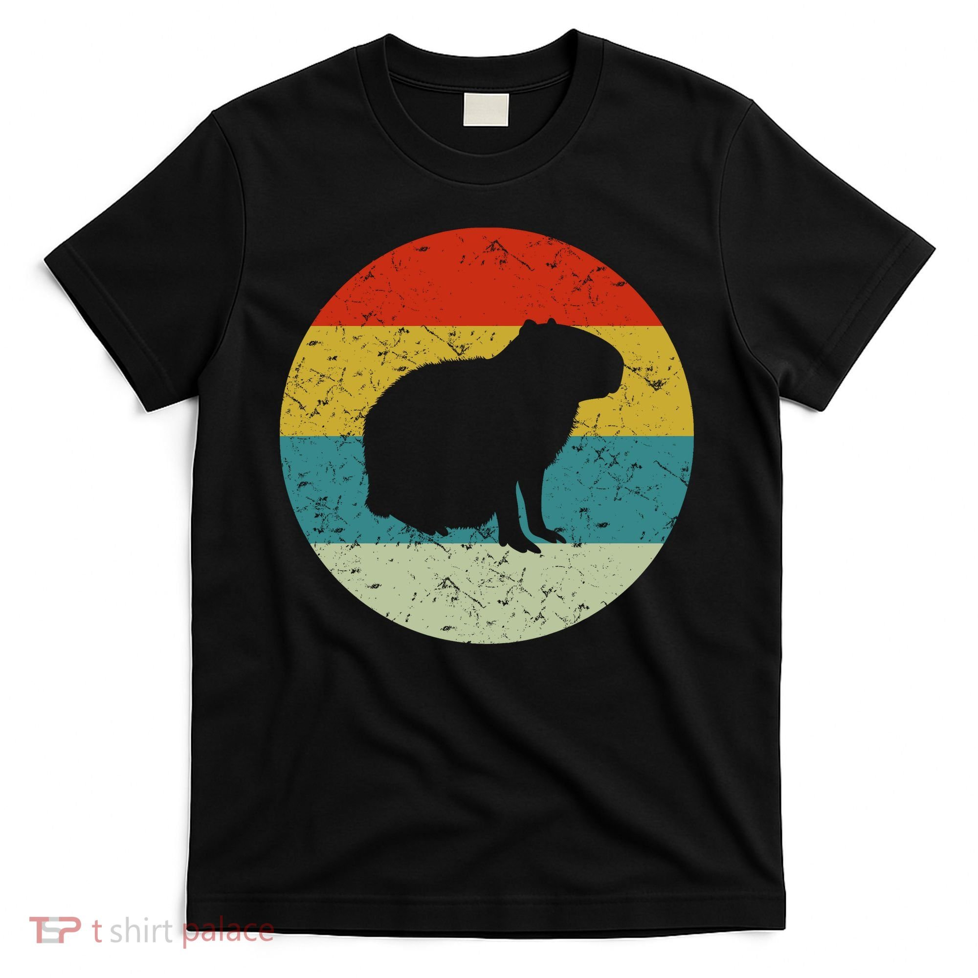 Capybara Retro Vintage T-Shirt