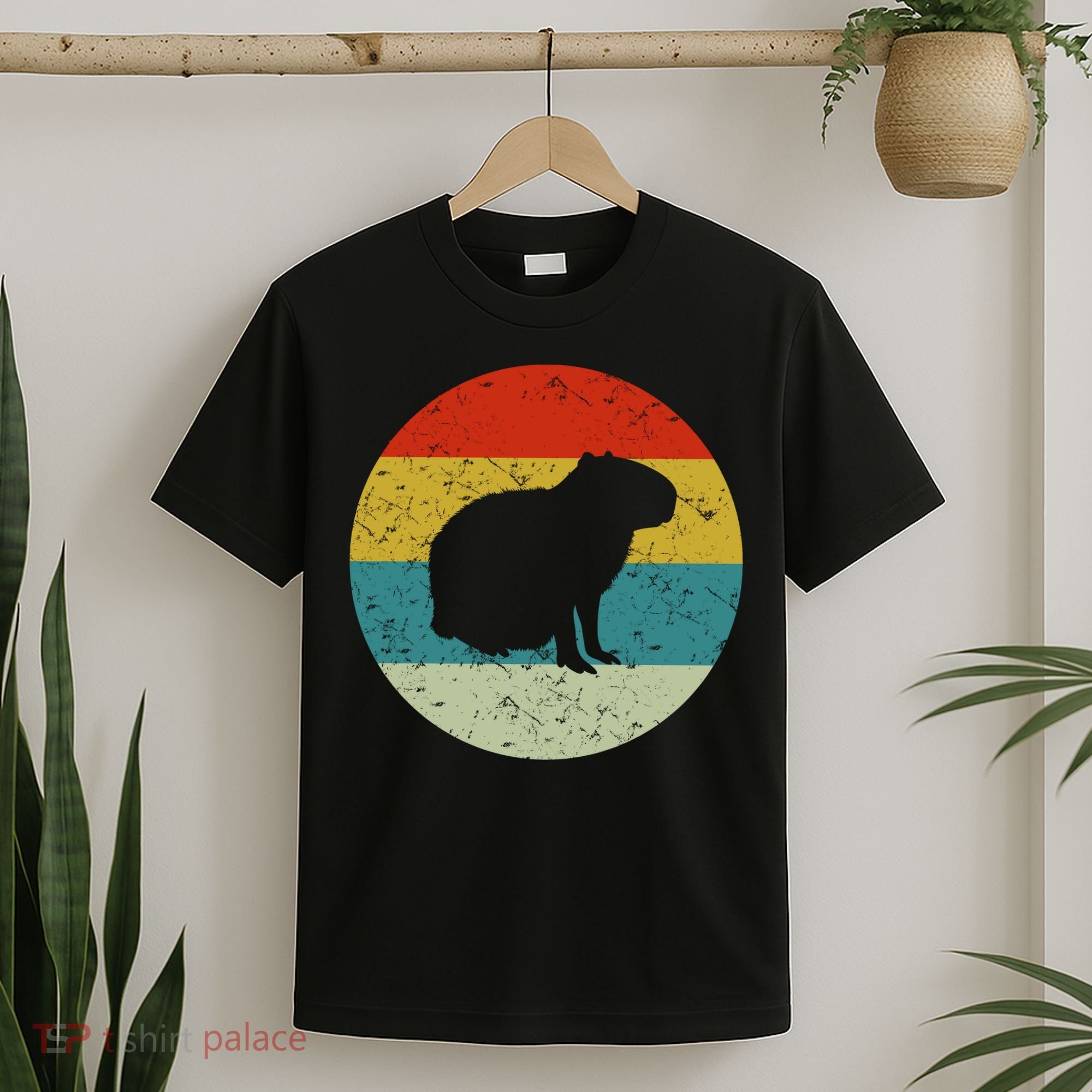 Capybara Retro Vintage T-Shirt