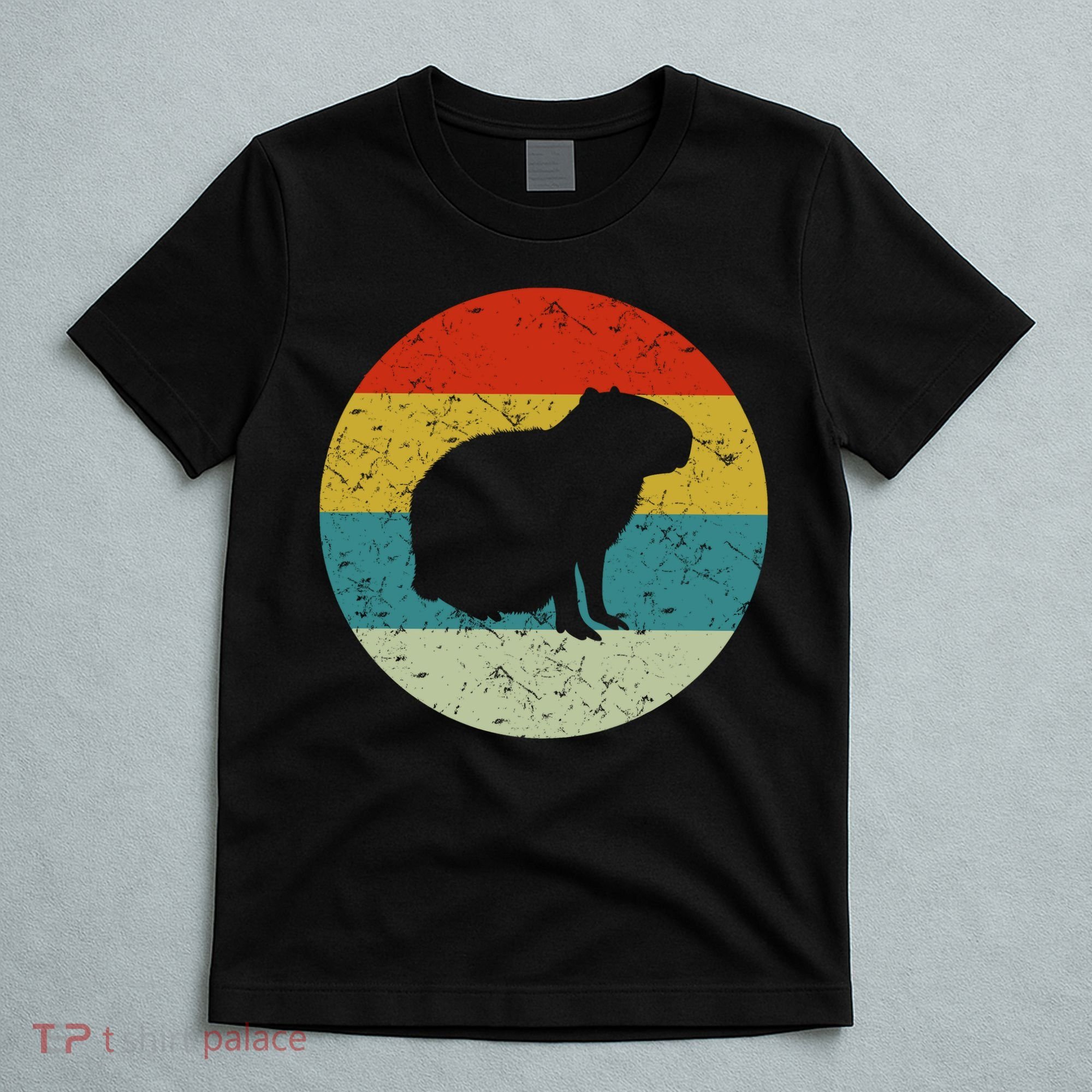 Capybara Retro Vintage T-Shirt