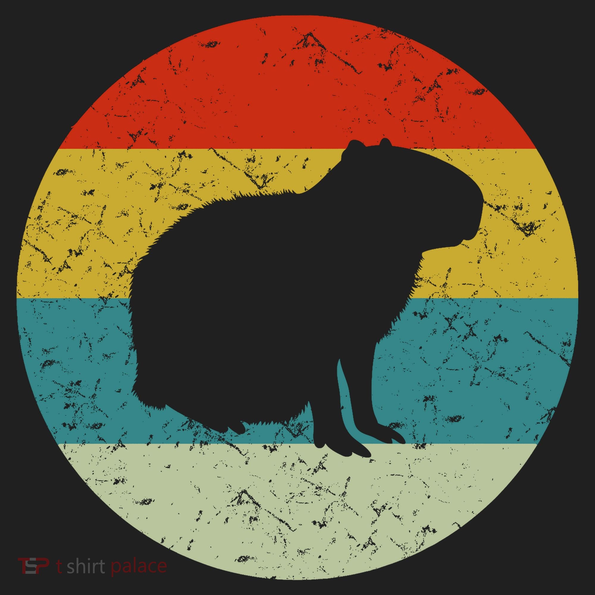 Capybara Retro Vintage Beanie