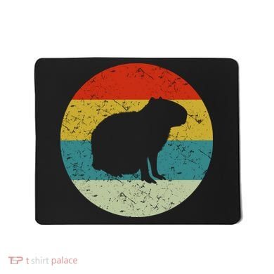 Capybara Retro Vintage Mousepad