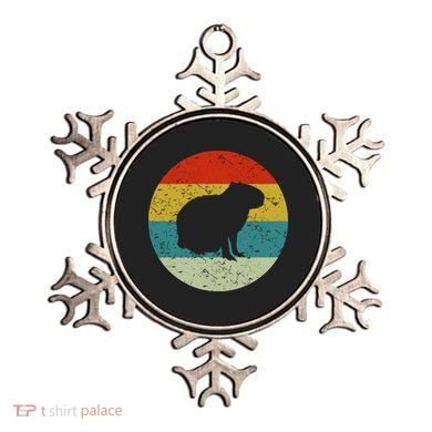 Capybara Retro Vintage Ornament