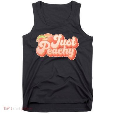 Cute Retro Vintage Just Peachy Tank Top