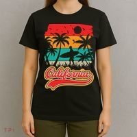 California Retro Vintage Print T-Shirt thumb 4