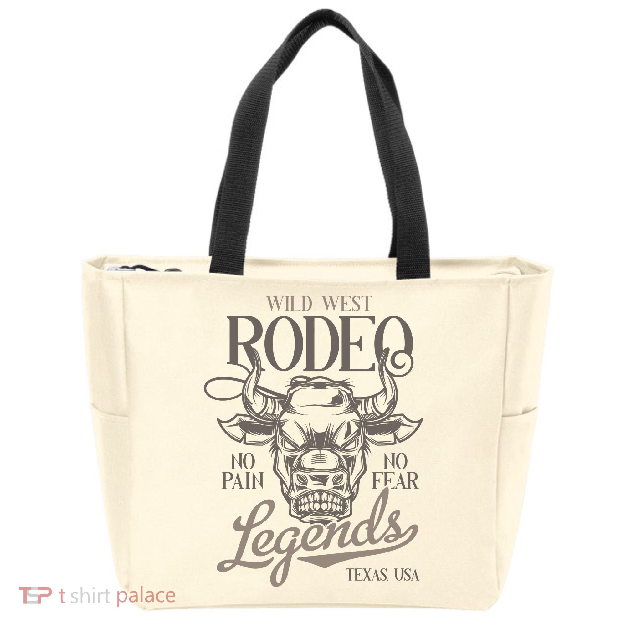Cowboy Rodeo Wild West Texas Tote Bag