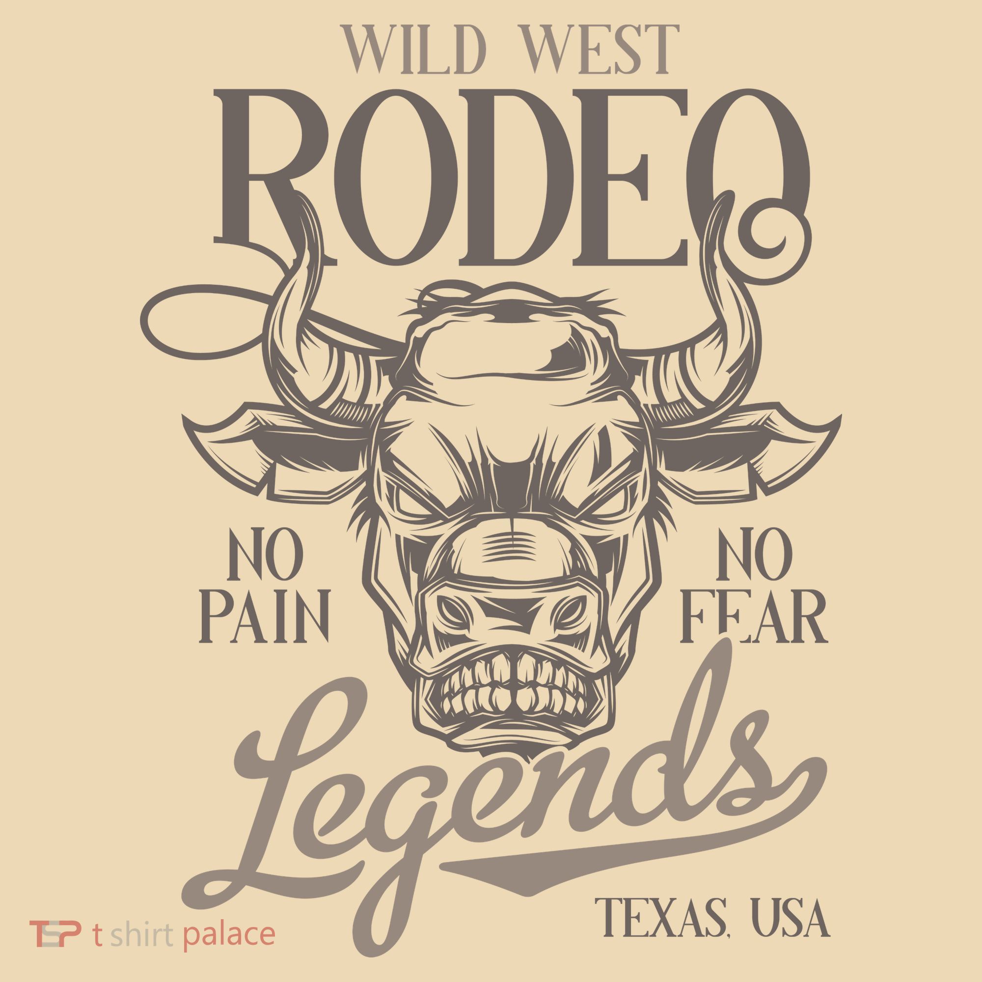 Cowboy Rodeo Wild West Texas Tote Bag
