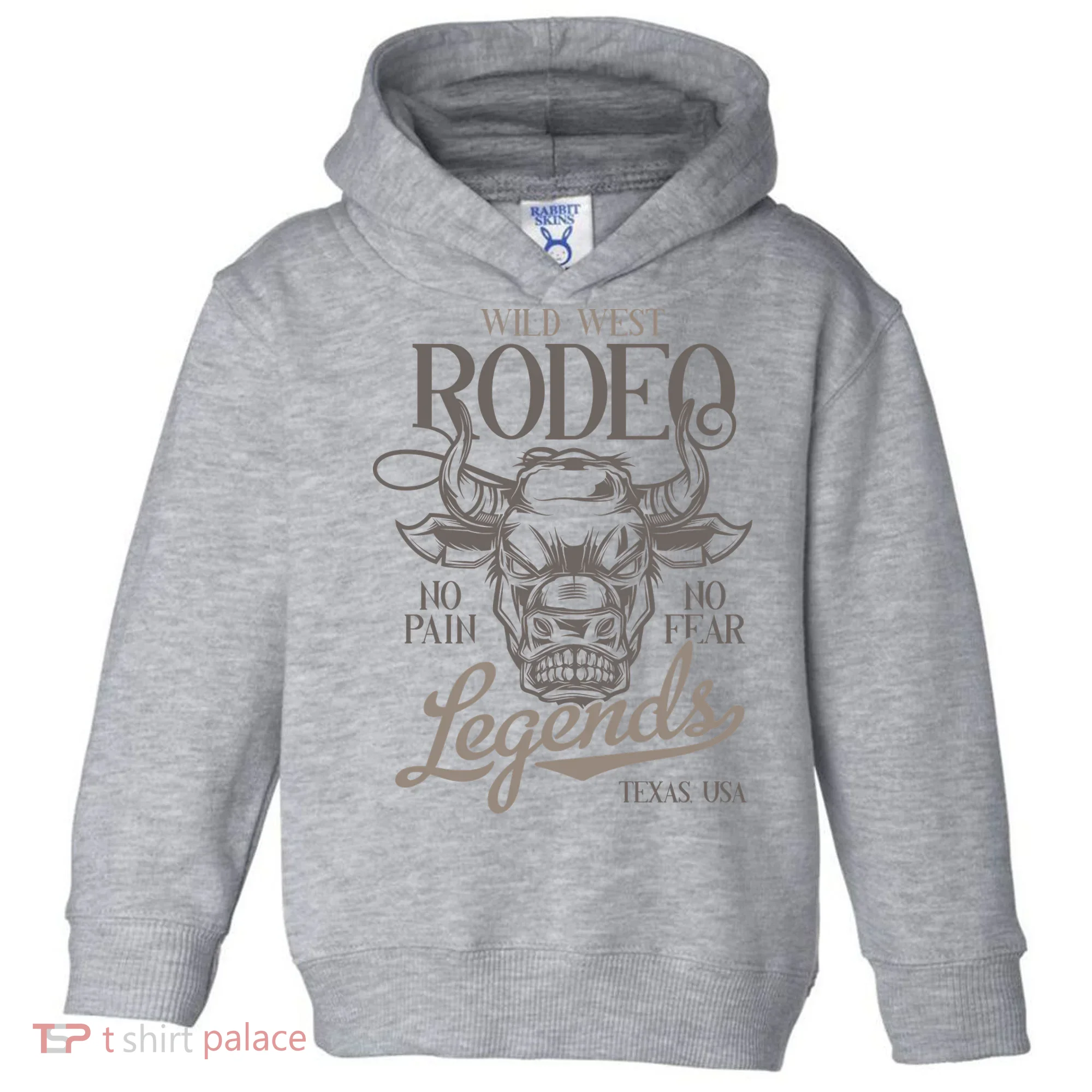 Cowboy Rodeo Wild West Texas Toddler Hoodie