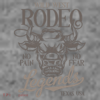 Cowboy Rodeo Wild West Texas Toddler Hoodie thumb 2