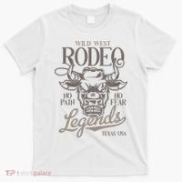 Cowboy Rodeo Wild West Texas T-Shirt thumb 0