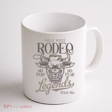 Cowboy Rodeo Wild West Texas Coffee Mug back