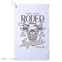 Cowboy Rodeo Wild West Texas Golf Towel thumb 0