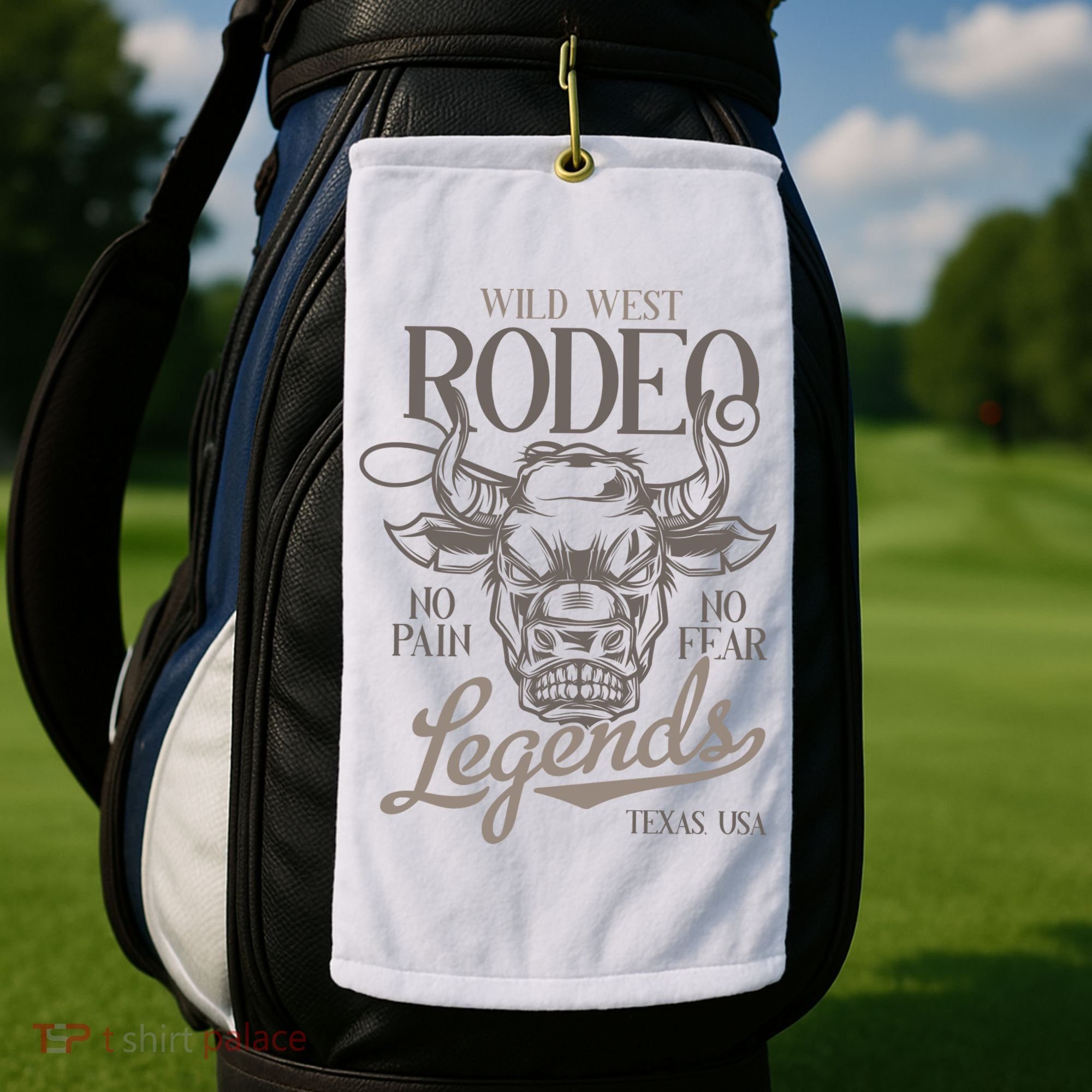 Cowboy Rodeo Wild West Texas Golf Towel