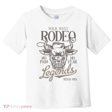 Cowboy Rodeo Wild West Texas Toddler T-Shirt