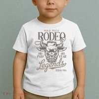 Cowboy Rodeo Wild West Texas Toddler T-Shirt thumb 2