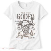 Cowboy Rodeo Wild West Texas Women's T-Shirt thumb 0
