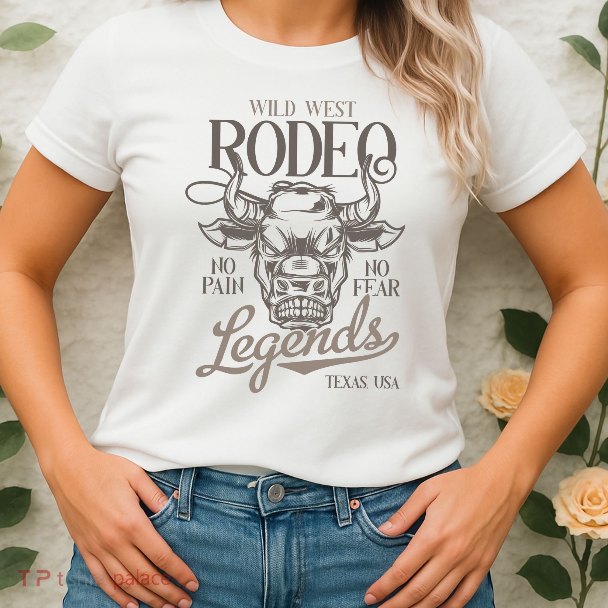 Cowboy Rodeo Wild West Texas Women's T-Shirt