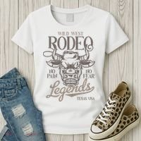 Cowboy Rodeo Wild West Texas Women's T-Shirt thumb 3