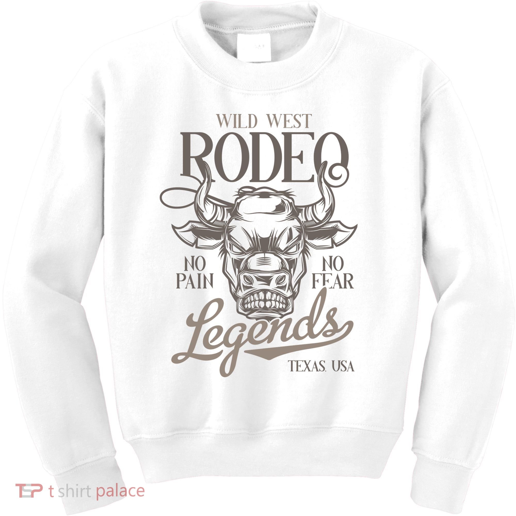 Cowboy Rodeo Wild West Texas Kids Sweatshirt
