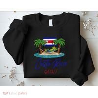 Costa Rica Wow Costa Rican Flag Sweatshirt thumb 2