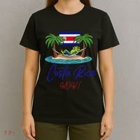 Costa Rica Wow Costa Rican Flag T-Shirt thumb 4