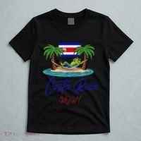 Costa Rica Wow Costa Rican Flag T-Shirt thumb 5