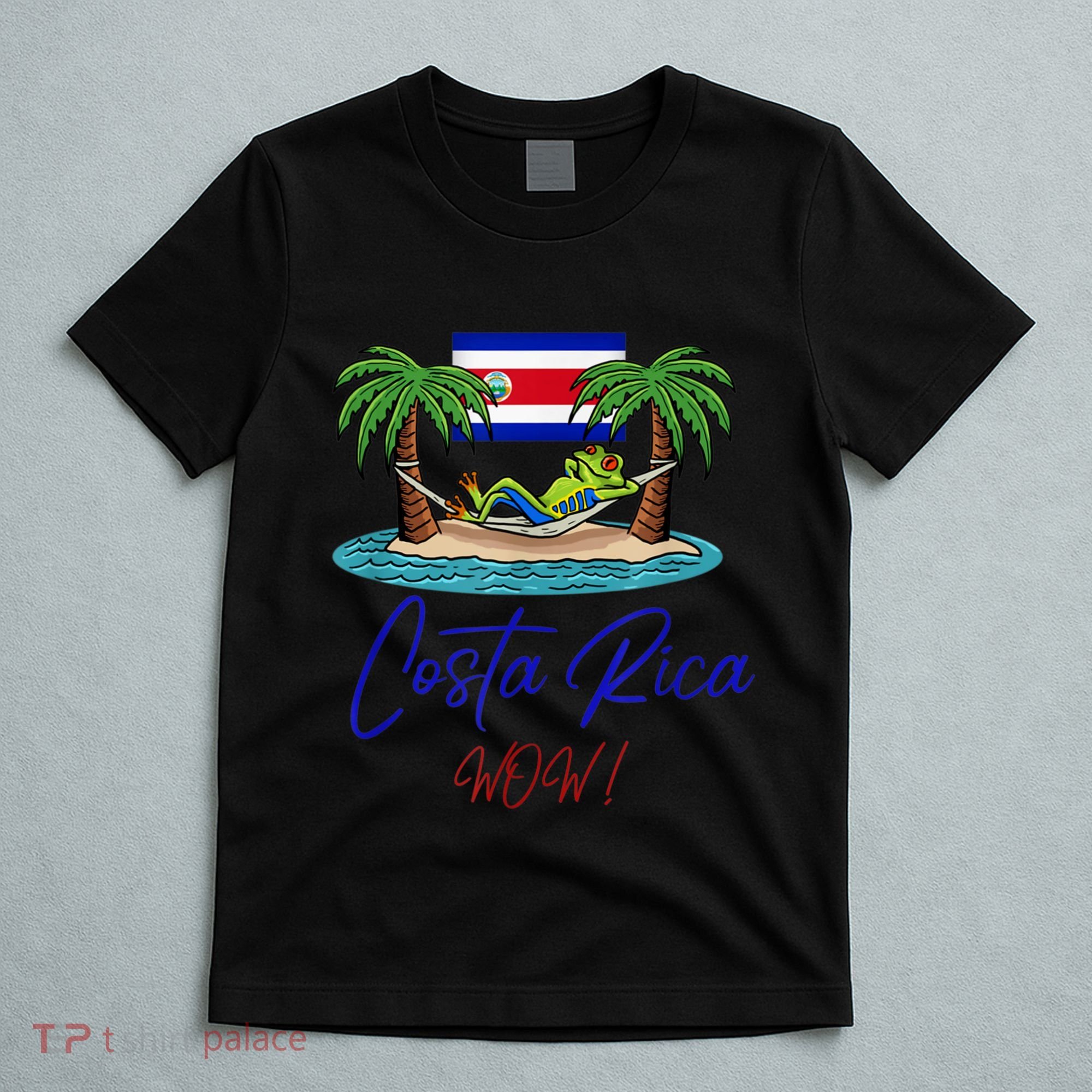Costa Rica Wow Costa Rican Flag T-Shirt