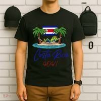 Costa Rica Wow Costa Rican Flag T-Shirt thumb 6