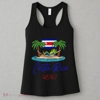 Costa Rica Wow Costa Rican Flag Women's Tank Top thumb 3