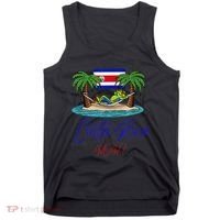 Costa Rica Wow Costa Rican Flag Tank Top thumb 0