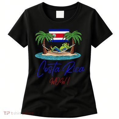 Costa Rica Wow Costa Rican Flag Women's T-Shirt